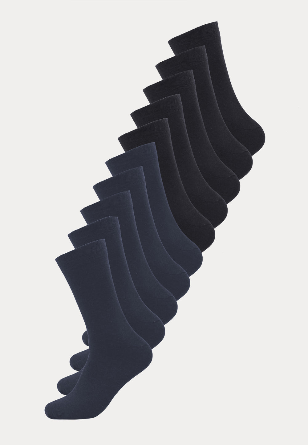 Koelmax - Herensokken - 10 Paar - Blauw & Marine - Ondergoedenzo.nl