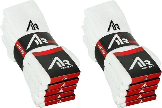 AIR sokken nieuw - 60 paar - Wit - Ondergoedenzo.nl