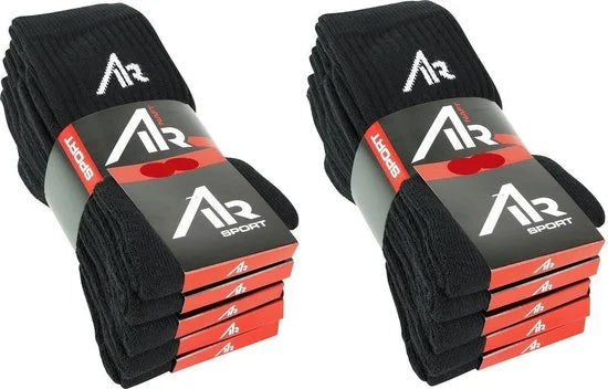 AIR sokken nieuw - 60 paar - Zwart - Ondergoedenzo.nl