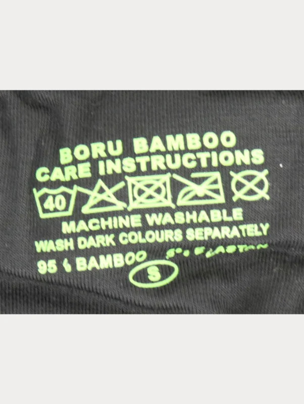 Boru Bamboo - Heren Onderhemd - 1 Pack - Zwart - Ondergoedenzo.nl