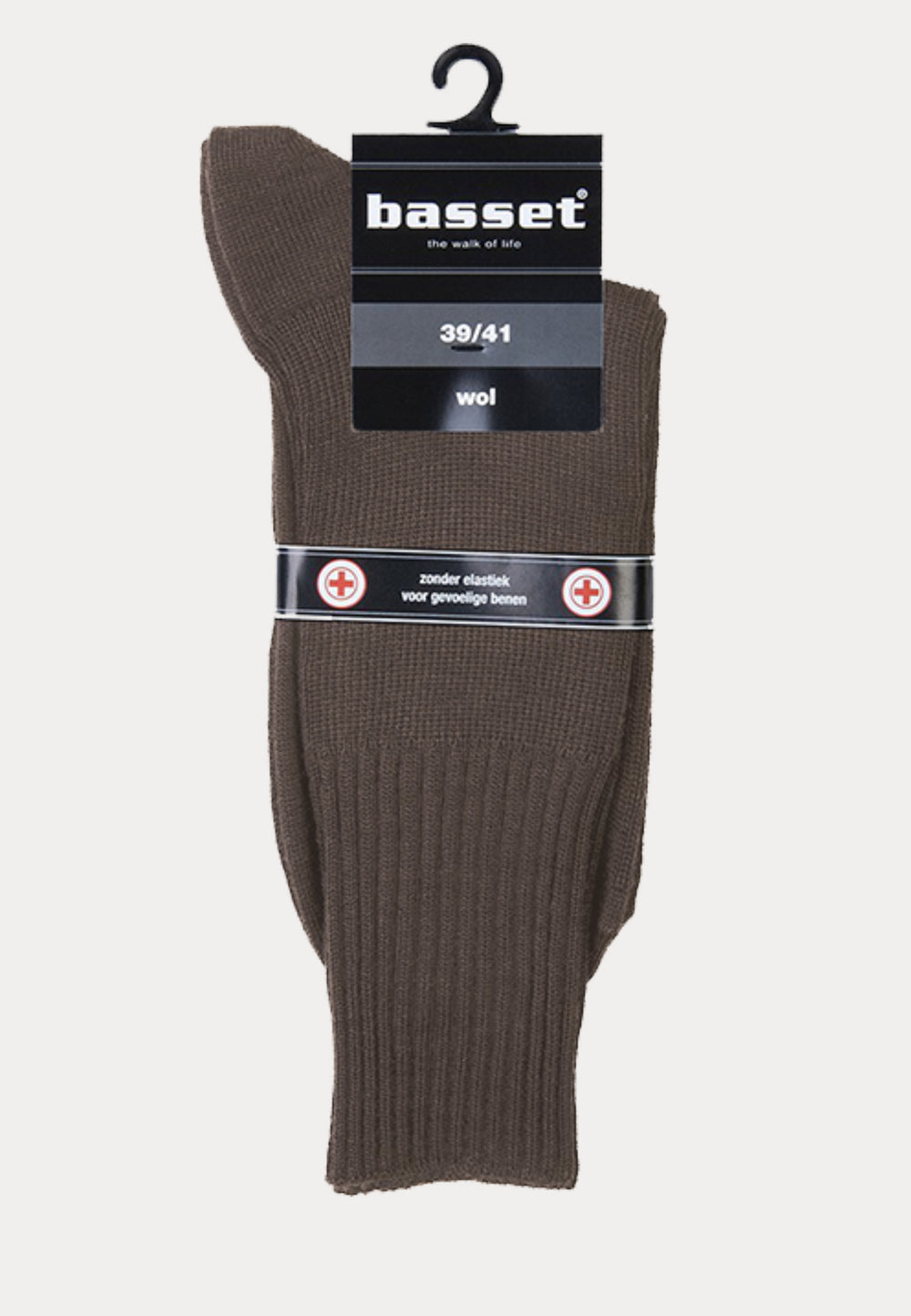 Herensok - Wol - Boord Zonder Elastiek Voor Diabeten - Lever - Ondergoedenzo.nl
