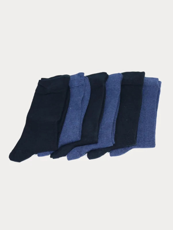 Koelmax - Herensokken - 10 Paar - Blauw & Marine - Ondergoedenzo.nl