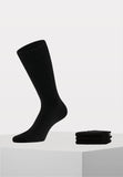 3 paar Merino wollen antipress diabetes sokken in de kleur zwart