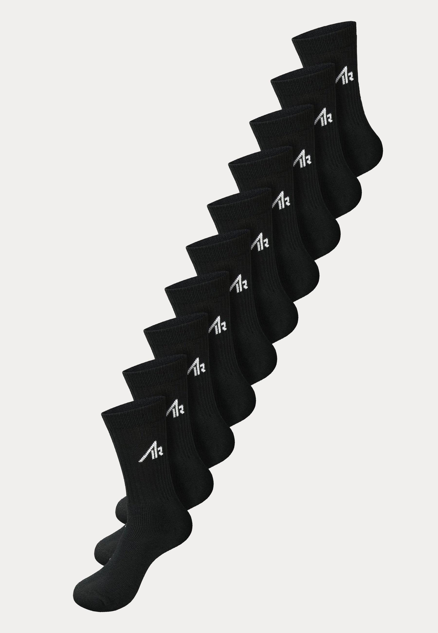 AIR sokken nieuw - 10 paar - Zwart
