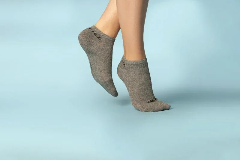 O'Neill - Sneakersokken - 6 Paar - Grijs Mix - Ondergoedenzo.nl