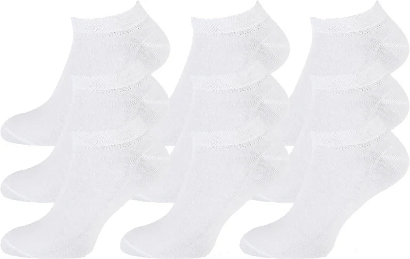 Pierre Cardin - Enkelsokken - 9 Paar - Wit