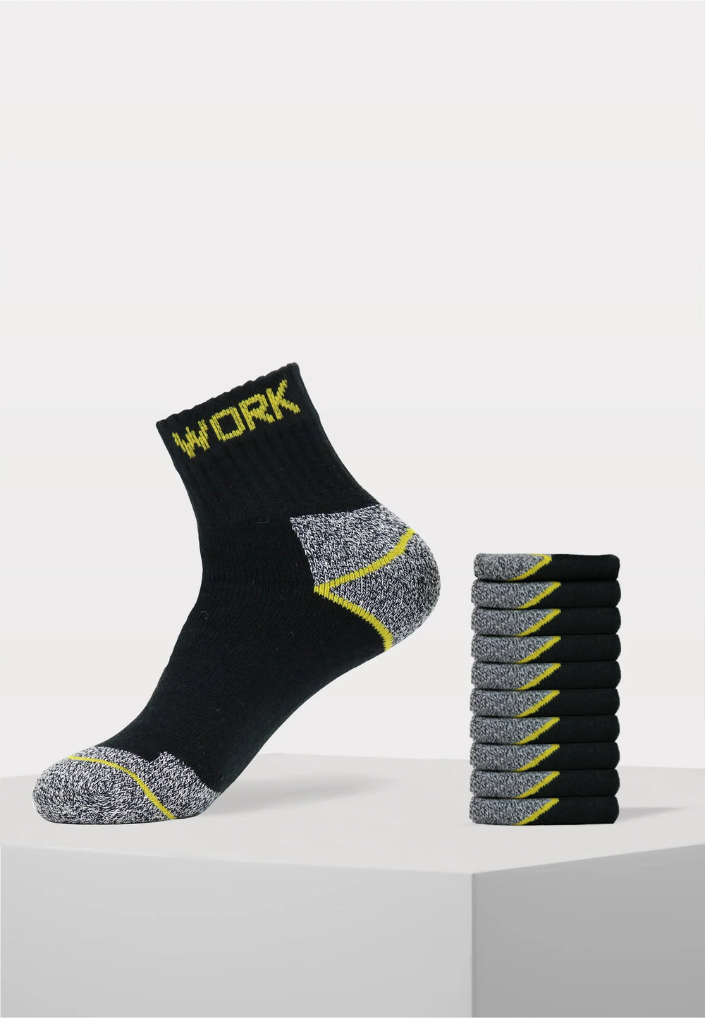 Work - Werksokken - Laag Model - 10 Paar - Ondergoedenzo.nl