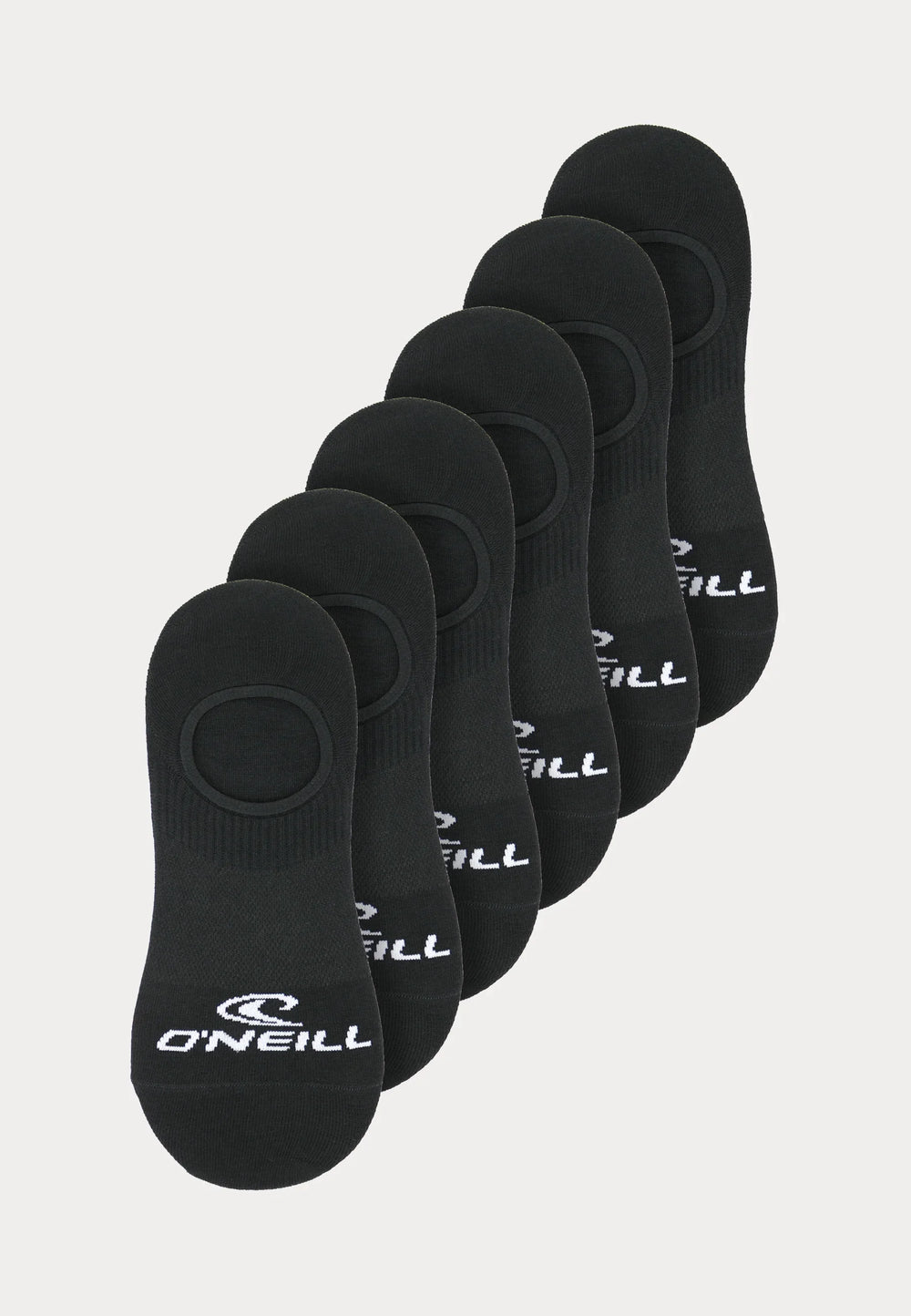 O'Neill - Footie - 6 Paar - Zwart - Ondergoedenzo.nl