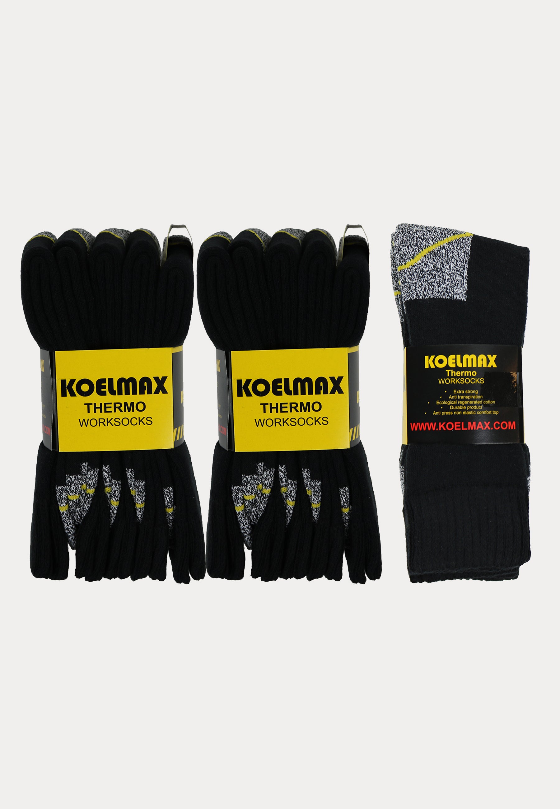 Koelmax - Thermo Werksokken - 10 paar