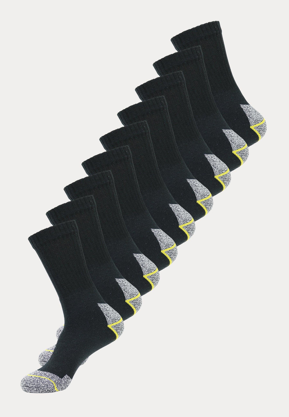 Koelmax - Werksokken - 9 paar - Melange - Ondergoedenzo.nl